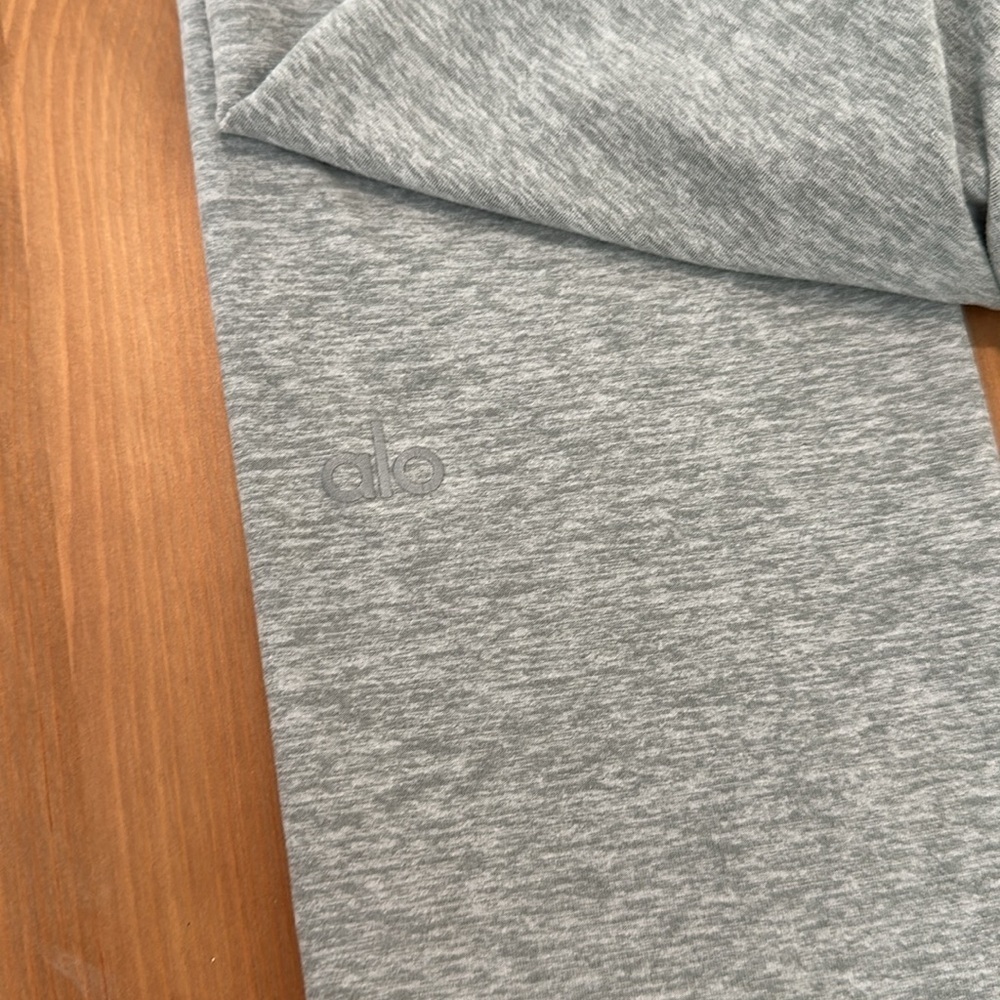 ALO Yoga Gray High-Waist Leggings - Picture 4 of 5